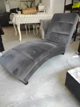 Diván Noraica NUEVO moderno gris oscuro
