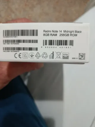 Xiaomi Redmi Note 14 Negro