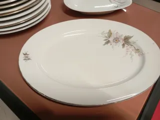 Servizio piatti in porcellana