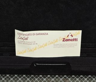 Set Posate 12 Persone Zanetti Oro Zecchino