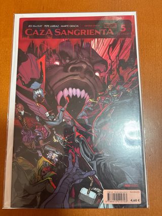 CAZA SANGRIENTA MARVEL COMPLETA