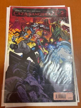 CAZA SANGRIENTA MARVEL COMPLETA