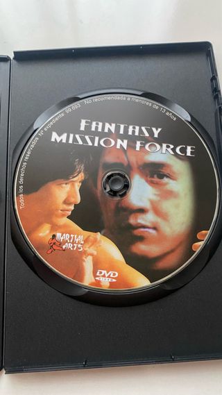 DVD Fantasía Misión Fuerza Jackie Chan