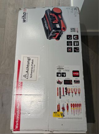 Caja Herramientas XXL 4 electric 80 piezas Wiha