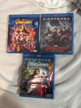 Películas Vengadores Blu-ray
