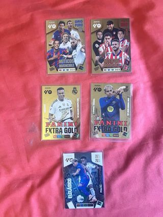 Lote Panini Adrenalyn XL Extra Gold