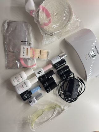 Kit Uñas Semipermanentes Lámpara UV NEONAIL