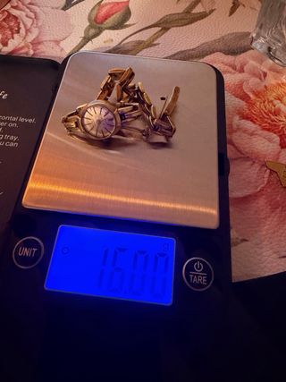 Reloj Vintage Oro 14K 16g 17 Rubis