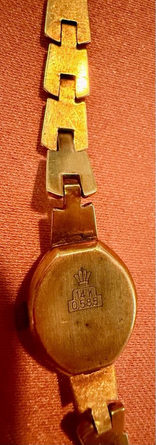 Reloj Vintage Oro 14K 16g 17 Rubis