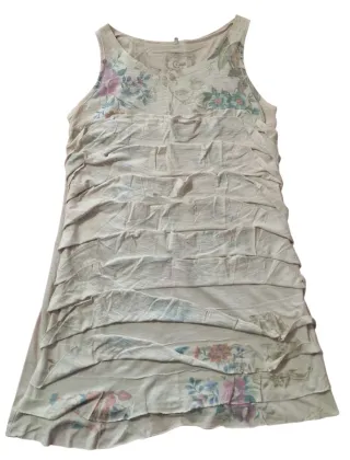 Camiseta tirantes floral mujer