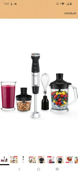 Batidora de mano Moulinex