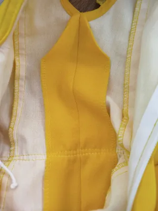 Vestido Flamenca Niña Amarillo