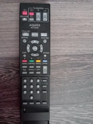 Mando a distancia Sharp AQUOS BD Player