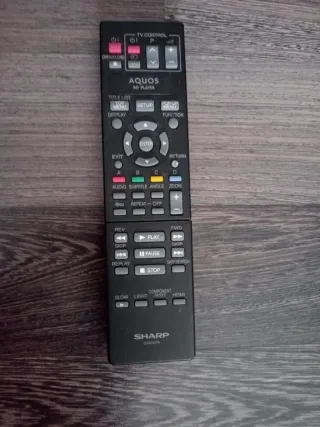 Mando a distancia Sharp AQUOS BD Player
