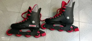 Patines Atomic Negros y Rojos Talla 39