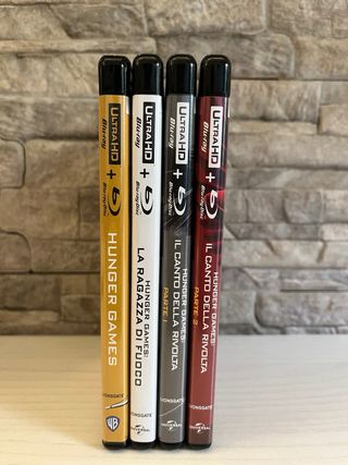 Hunger Games 4 Film Collection 4K UHD