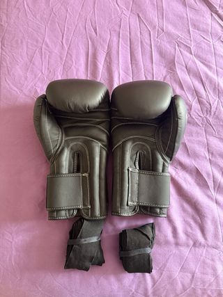 Guantes Boxeo Custom Fighter + Vendas