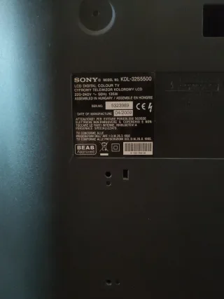 Televisor Sony BRAVIA Negro