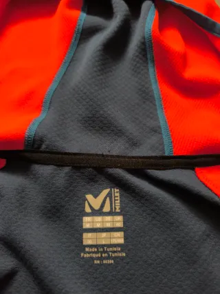 Chaqueta Millet Naranja y Gris