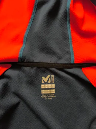 Chaqueta Millet Naranja y Gris