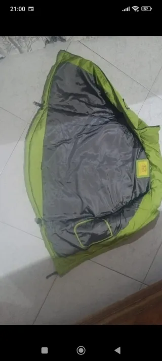 Gilet imbottito verde