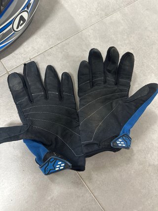 Casco+Gafas+Guantes Moto Enduro/Cross