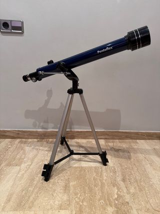 Telescopio Pentaflex Azul + microscopio