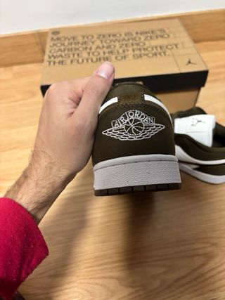 Nike Air Jordan 1 Low Marrones y Blancas