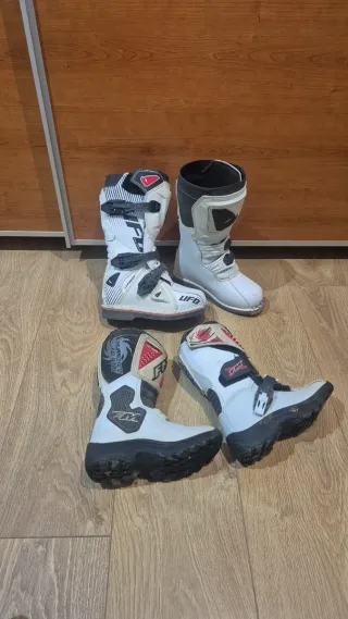 Botas Motocross Ufo Typhoon Niño T.33 y FM35