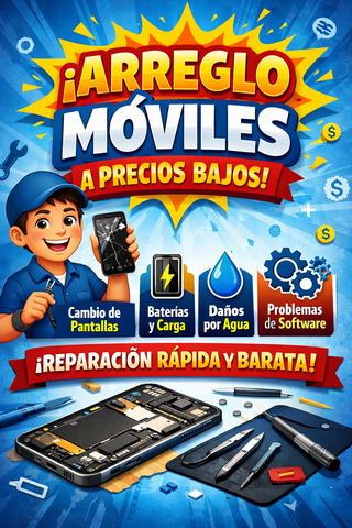 ¡Reparación de móviles baratos en Terrassa!