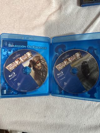 Pack 4 Películas Piratas del Caribe Blu-ray/DVD