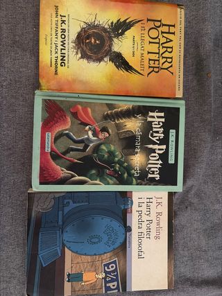 Lote libros Harry Potter