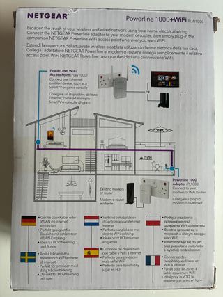 Adattatore CPL WiFi NETGEAR 1000 Mbps