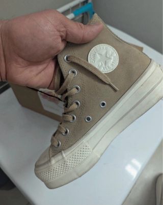 Converse Talla 36 Beige