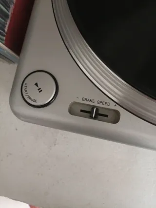 Tocadiscos Fonestar Plata y Negro