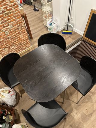 Mesa y 4 Sillas Vintage Ikea Sandra Kragnert