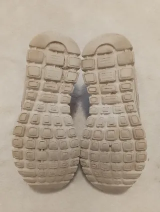 Zapatillas Skechers Rosa y Plateadas