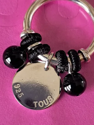 Anillo Tous Plata Onix Colección Aura