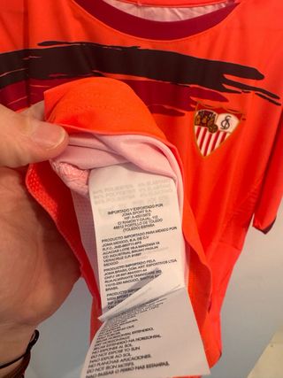 Camiseta Sevilla FC 2006/2007 Joma Naranja