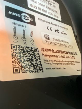 : Monociclo Eléctrico Kingsong KS-16S