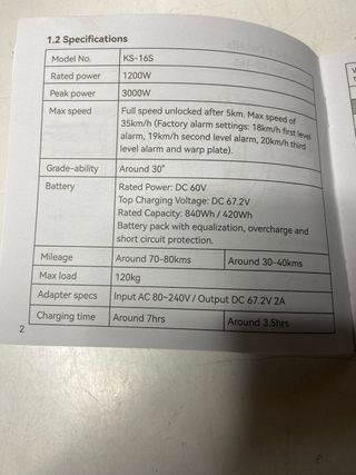 : Monociclo Eléctrico Kingsong KS-16S