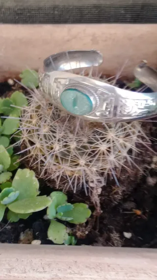 Pulsera Plata Mujer .