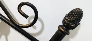 Conjunto Muebles Dormitorio años 70 madera noble