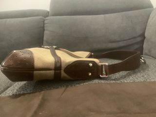 Borsa Gucci Reins Beige/Marrone