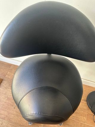 Taburete silla Respaldo Ruedas Oficina Masaje SPA