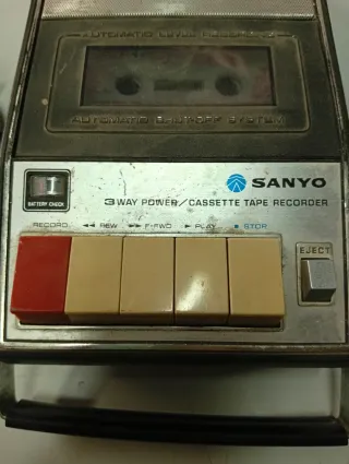 Grabadora Casetes Sanyo M-787