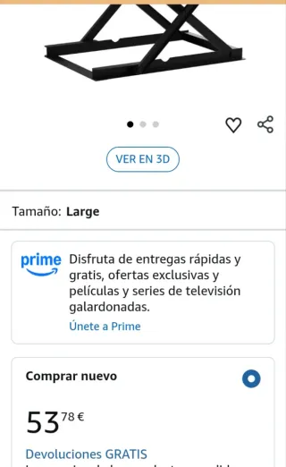 Mesa escritorio elevable negra