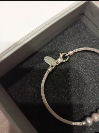 Pulsera Lotus Silver Bolas