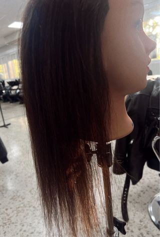 Peluca Pelo Natural Marrón Giubra