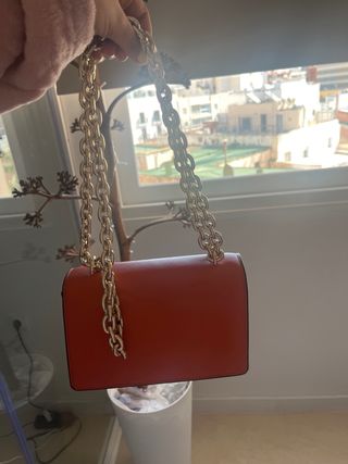 Bolso Tous Naranja y Beige